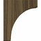 Ekena Millwork 5 1/4"W x 10"D x 12"H Clarksville Bracket, Walnut BKTW05X10X12CVWA - alternate 3